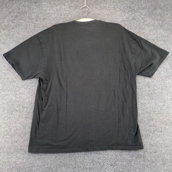 ACDC Rockware Womens Back in Black T-Shirt Black Size XL Short Sleeve Cotton - Picture 6 of 12